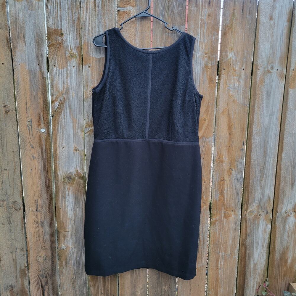 Ana Taylor Loft Career Black Dress Size 18